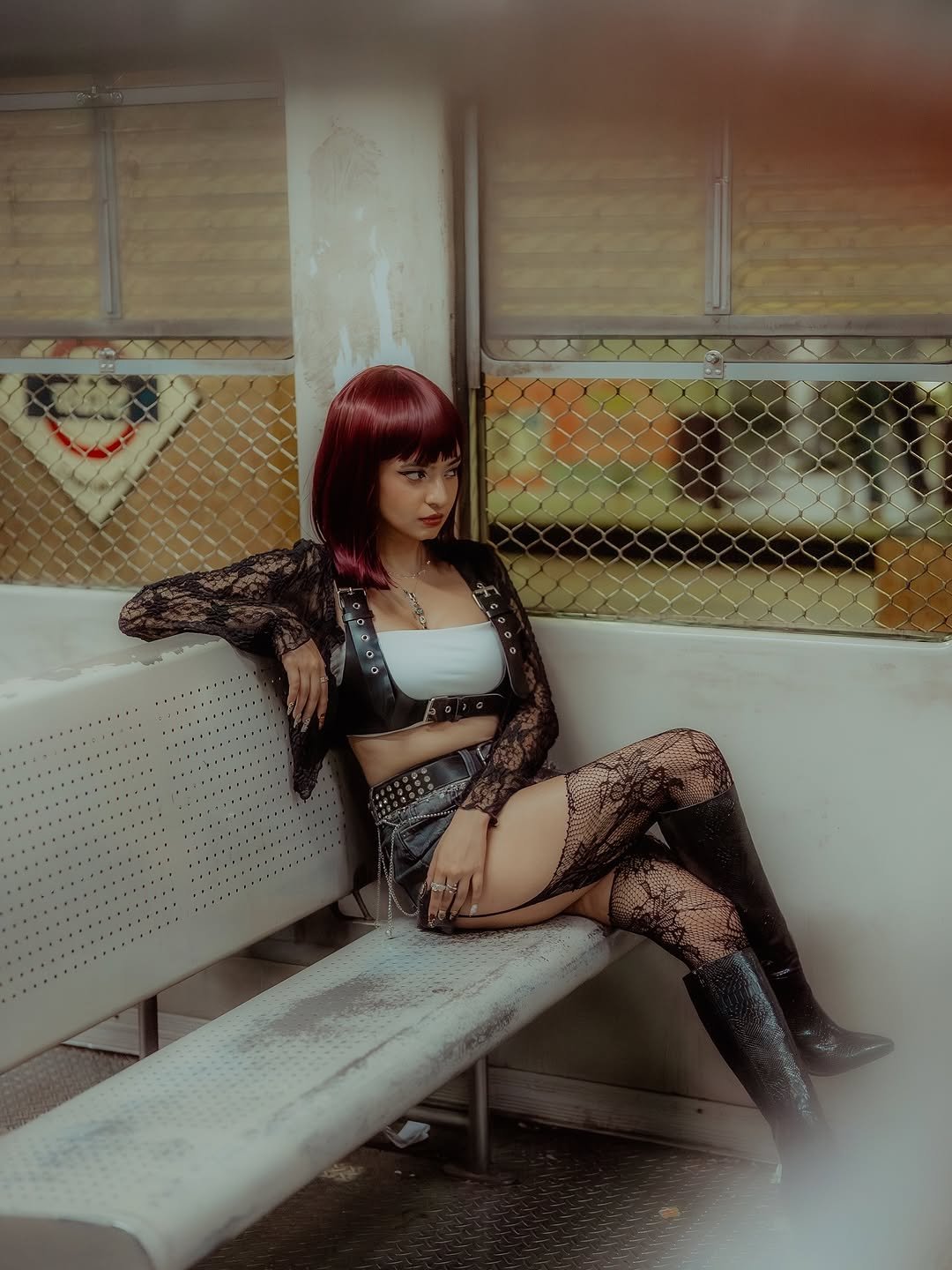 Anushka Sen Edgy Metro Fashion – Punk Grunge Vibes (7)