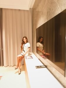 Anushka Sen timeless neutral coordinate set fashion