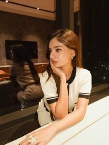 Anushka Sen timeless neutral coordinate set fashion