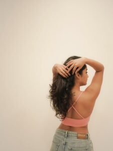 Deepthi Sunaina Casual in Pink Crop Top and Jeans (14)