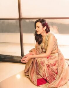Nuveksha Radiates in Floral Embroidered Lehenga Photos (5)