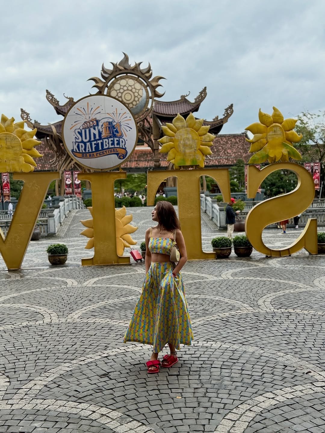 Priya Varrier Cute in Colorful Crop Top and Skirt (4)