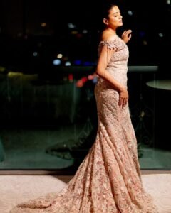 Priyamani Radiant in Off-Shoulder Gown (10)