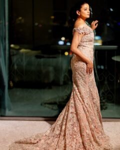 Priyamani Radiant in Off-Shoulder Gown (2)