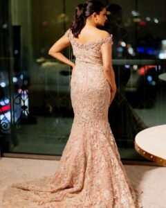 Priyamani Radiant in Off-Shoulder Gown (4)