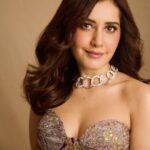 Raashi Khanna Glamorous in Beaded Corset Gown (2)