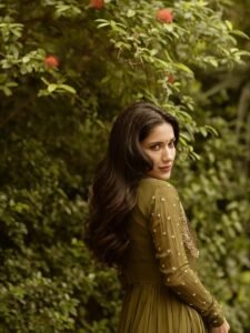 Ruhani Sharma Classy in Olive Green Outfit (7)