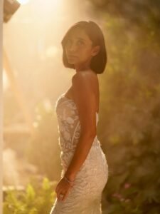 Sayani Gupta Dreamy in White Embroidered Corset Dress (7)