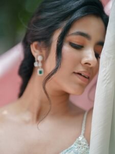 Shivani Nagaram Flowy Pastel Gown Elegant Outdoor Shoot (6)