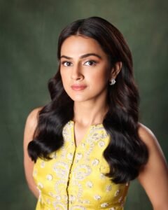 Shraddha Srinath Radiant in Yellow Embroidered Dress (3)
