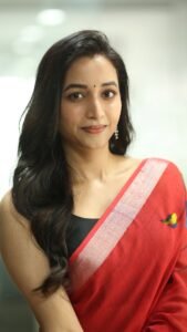 Srinidhi Shetty Elegant in Red Saree (10)