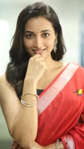 Srinidhi Shetty Elegant in Red Saree (8)