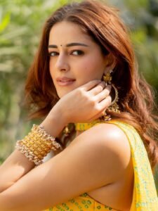 Ananya Panday joyful yellow traditional HD photos – ActorFacts exclusive