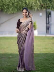 Anasuya Bharadwaj timeless traditional look 2025 – ActorFacts exclusive
