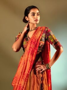 Anupama Parameswaran graceful traditional saree HD photos – ActorFacts exclusive