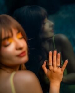 Anushka Sen sunny yellow glam photoshoot