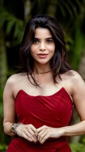 Divya Bharathi Hot HD Images in Red Outfit (7)