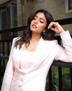 Eesha Rebba Latest HD Images – Elegant White Blazer Photoshoot Still (7)
