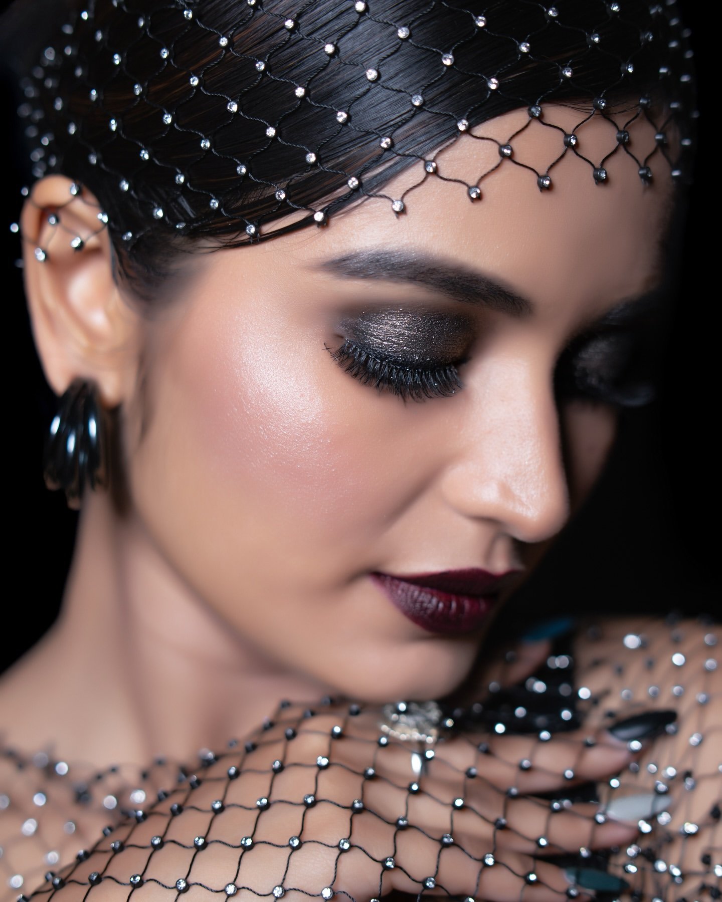 Priyanka Jain Bold Black Outfit Photoshoot (13)