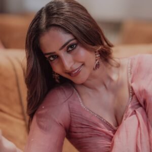 Reba Monica John Soft Pink Outfit Photos – Beautiful HD Images (14)