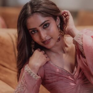 Reba Monica John Soft Pink Outfit Photos – Beautiful HD Images (2)