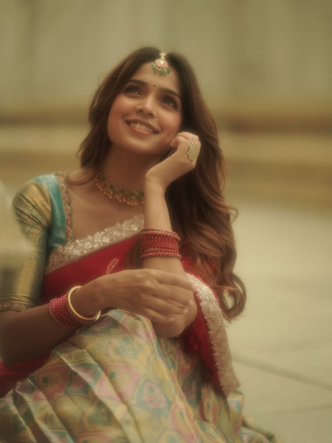 Ayana Stunning Pink Saree Traditional Look HD Images (34)