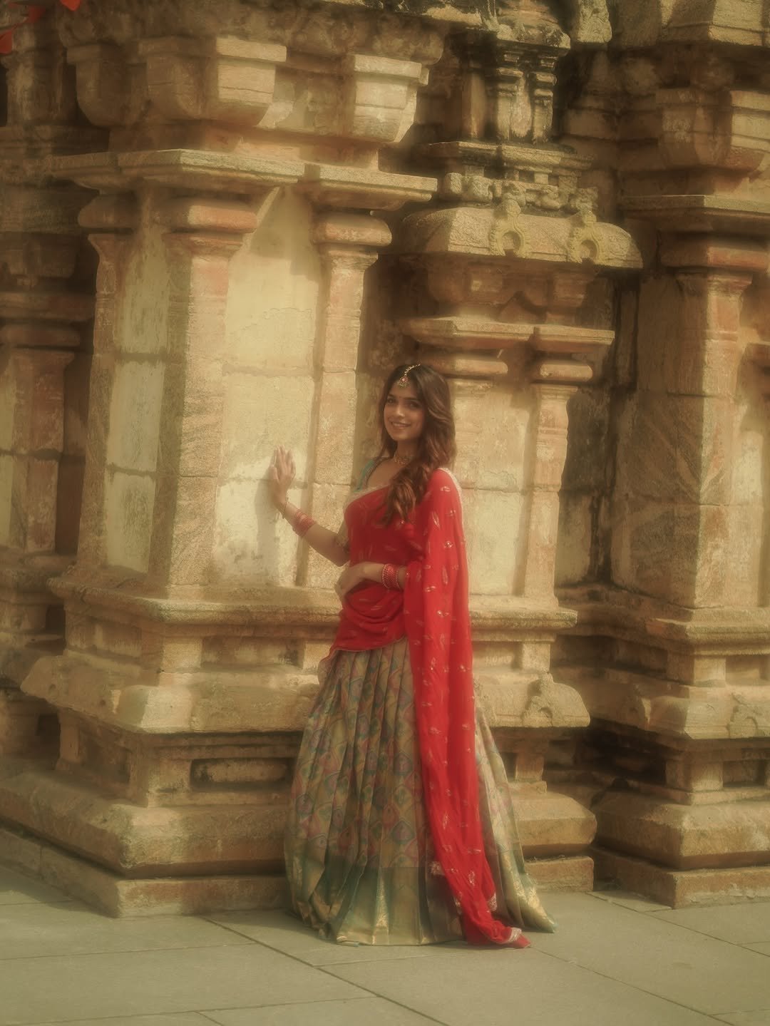 Ayana Stunning Pink Saree Traditional Look HD Images (5)