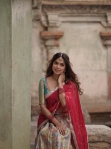 Ayana Stunning Pink Saree Traditional Look HD Images latest HD photos