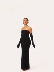 Chaithra J Achar Stuns in Bold Black Outfit – Latest HD Photos (16)