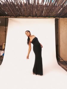 Chaithra J Achar Stuns in Bold Black Outfit – Latest HD Photos (9)