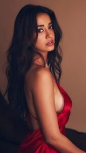 Disha Patani Stuns in Bold Red Satin Gown – Latest HD Photos Go Viral (21)