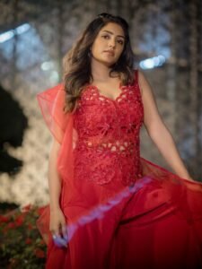 Eesha Rebba Stunning Red Gown Photos 2026 latest HD photos