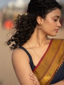 Ira Dayanand Reddy Looks Elegant in Black Saree trending celebrity photos