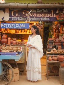 Ira Dayanand Reddy Looks Graceful in White Ethnic Outfit latest HD photos