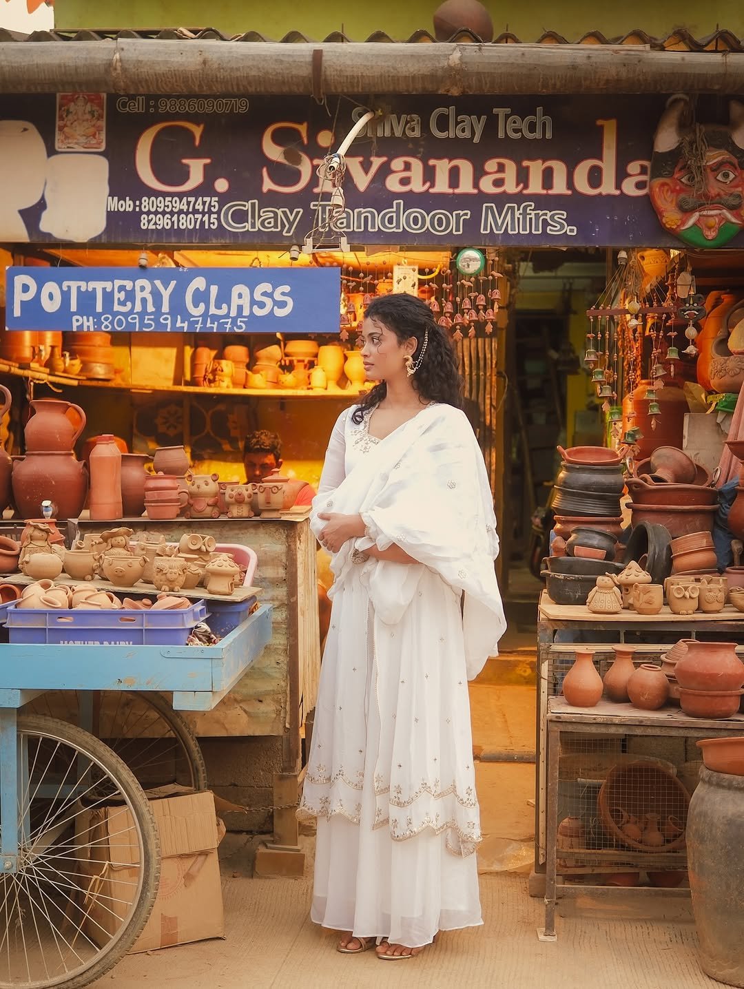 Ira Dayanand Reddy Looks Graceful in White Ethnic Outfit (14)