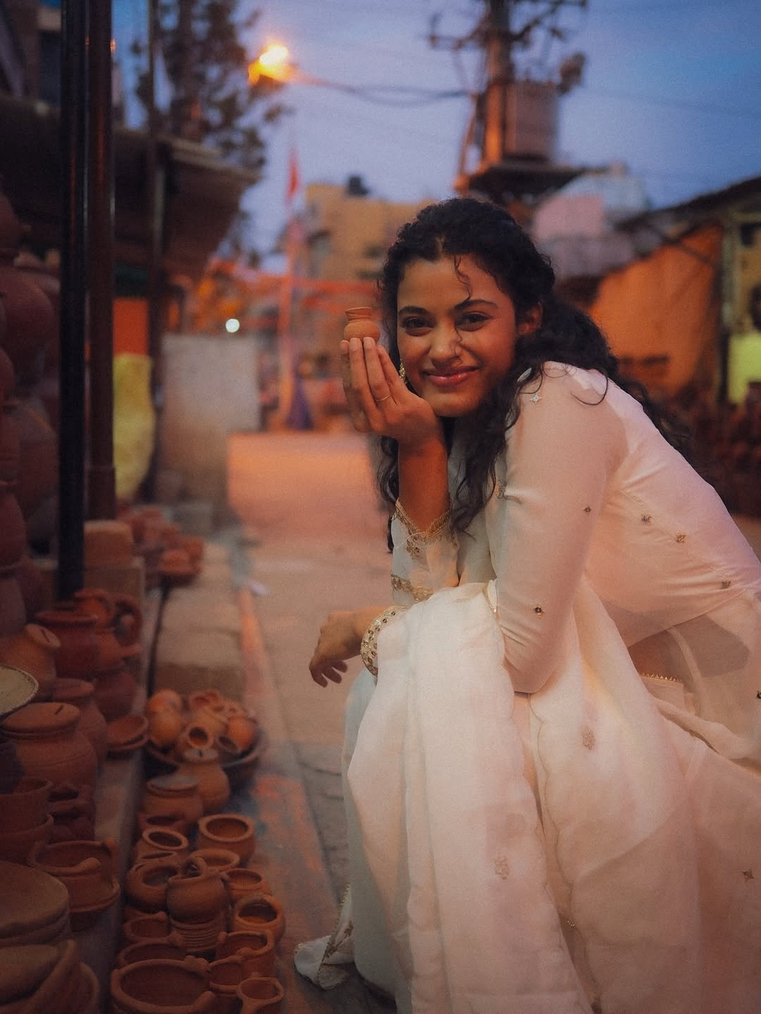 Ira Dayanand Reddy Looks Graceful in White Ethnic Outfit (5)
