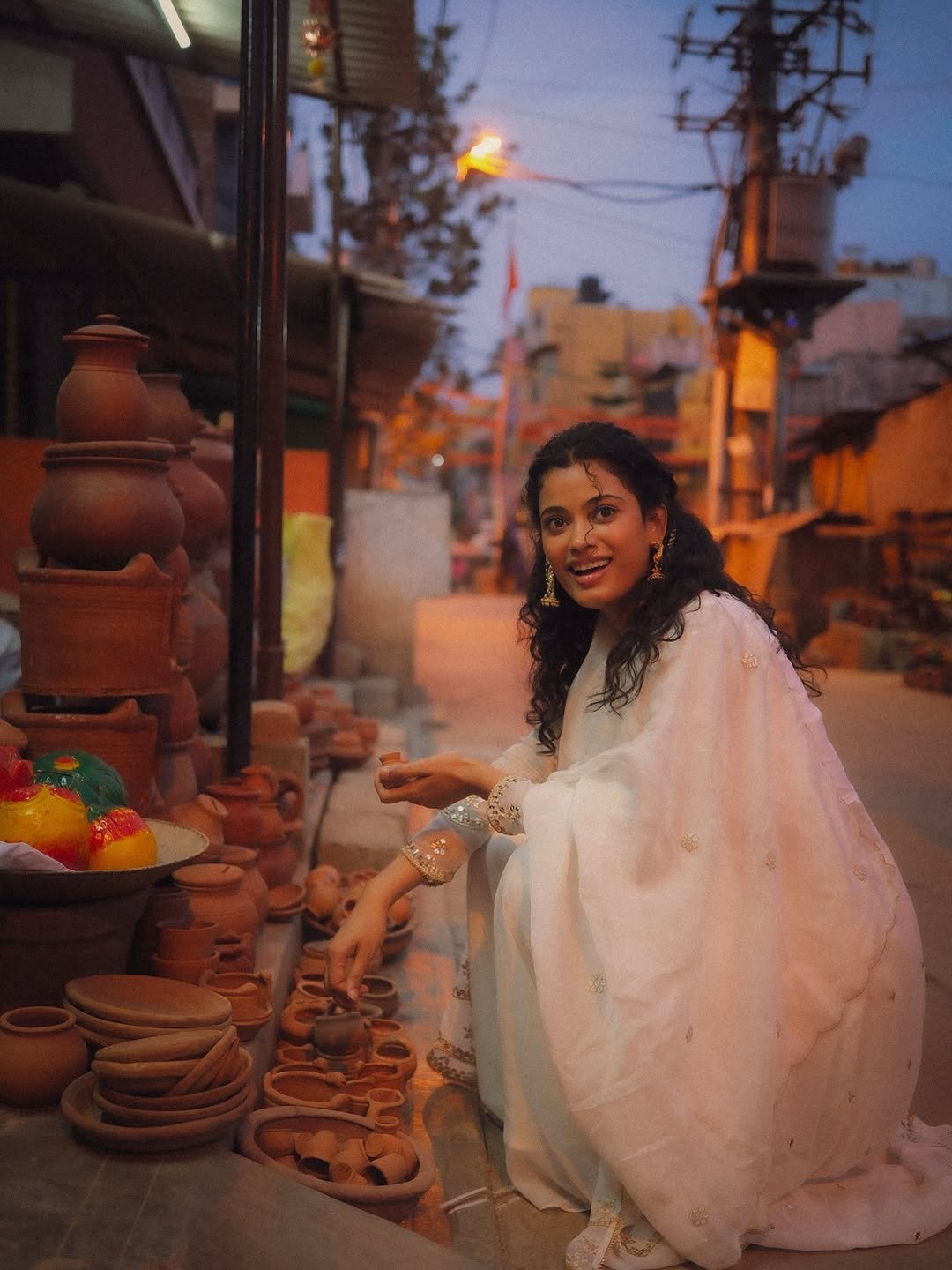 Ira Dayanand Reddy Looks Graceful in White Ethnic Outfit (9)