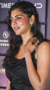 Kalyani Priyadarshan Elegant Red Carpet Look HD Images stunning fashion look