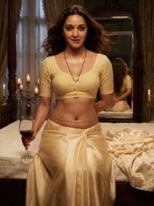 Kiara Advani Stuns in Elegant Ethnic Look – AI Generated Photos (1)