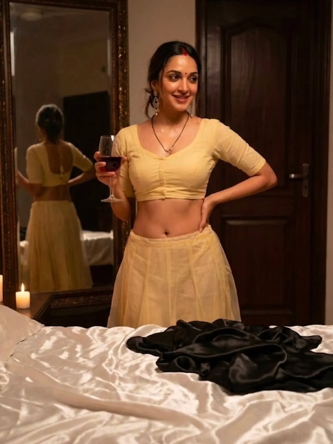 Kiara Advani Stuns in Elegant Ethnic Look – AI Generated Photos (3)