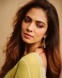 Malavika Mohanan Stunning Green Saree Photos 2026 latest HD photos