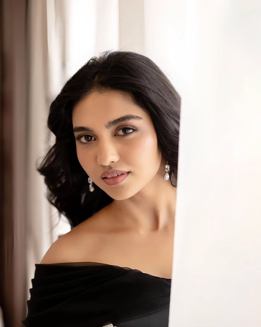 Mamitha Baiju Stunning Black Floral Dress Photos 2026 latest HD photos