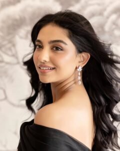 Mamitha Baiju Stunning Black Floral Dress Photos 2026 latest HD photos