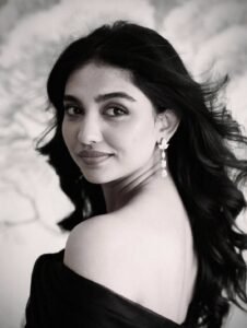 Mamitha Baiju Stunning Black Floral Dress Photos 2026 latest HD photos