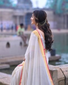 Manju Warrier in Kerala Saree Look HD Images latest HD photos