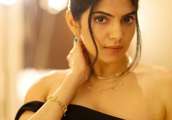 Misha Narang Stunning Black Dress Photos 2026 trending celebrity photos