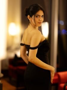 Misha Narang Stunning Black Dress Photos 2026 trending celebrity photos