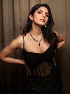Misha Narang Stunning Black Gown Photoshoot latest HD photos