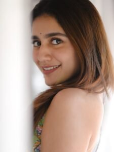 Priya Varrier Looks Beautiful in Stylish Printed Outfit stunning fashion look