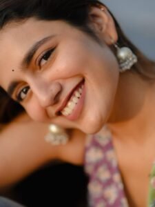 Priya Varrier Looks Beautiful in Stylish Printed Outfit trending celebrity photos